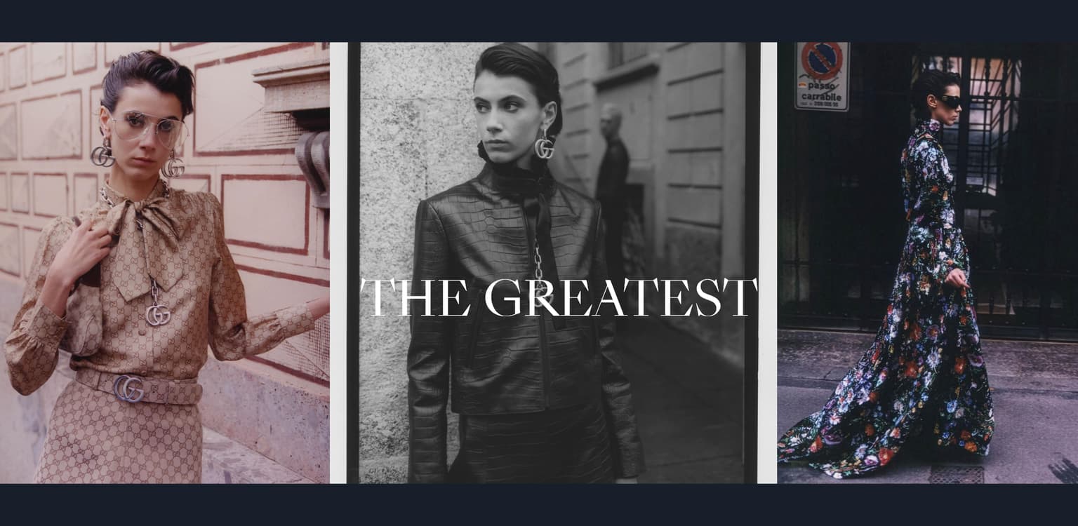 Roxane Plaza for The Greatest Magazine Gucci Special