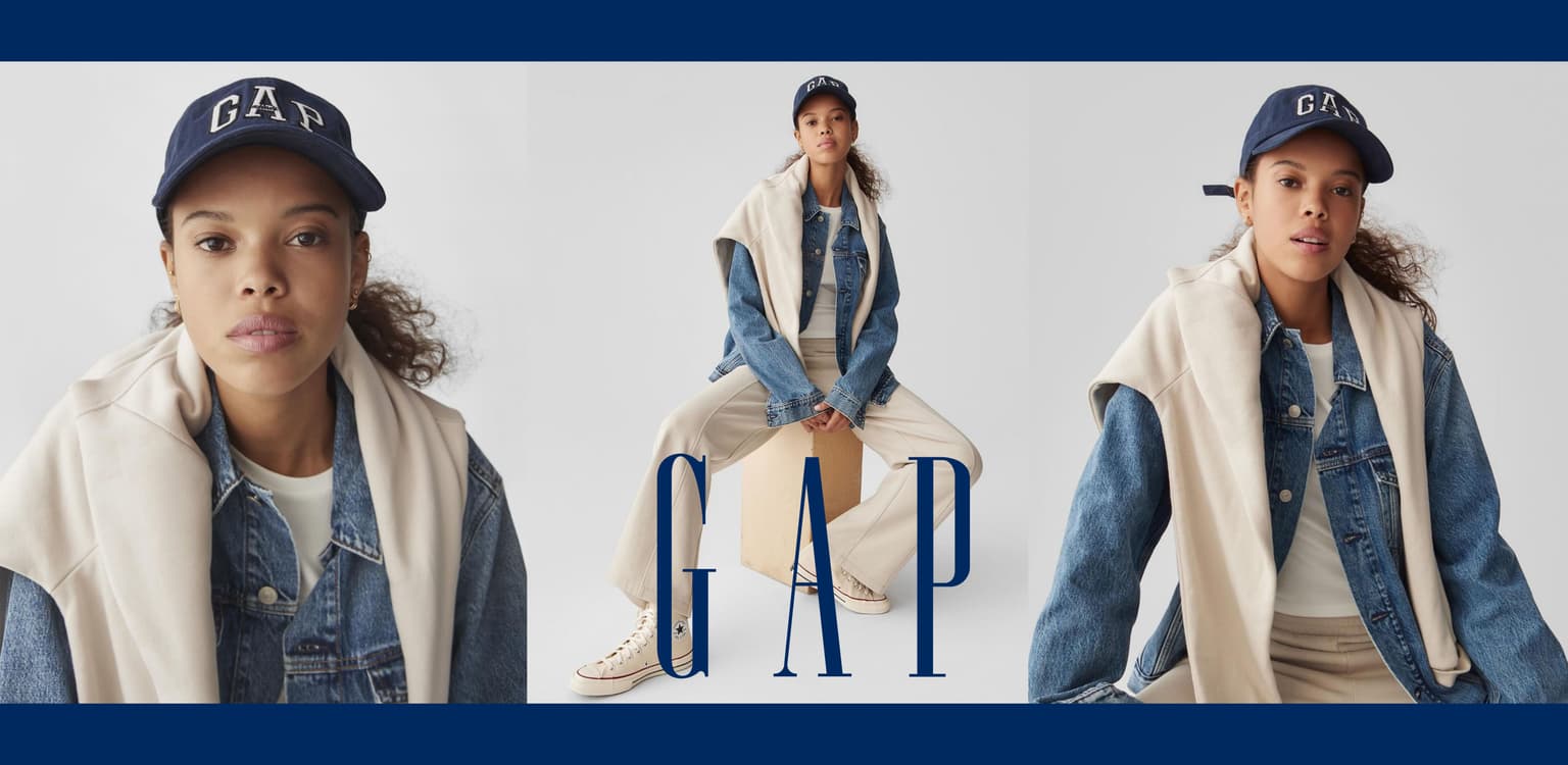 Amandine Pouilly for Gap Jeans Collection